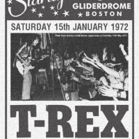 T-Rex – Vintage Reproduction Poster 1972 – Stage Photo